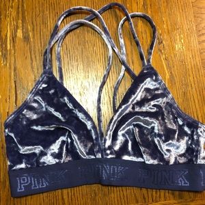 Victoria Secret Pink blue bralette